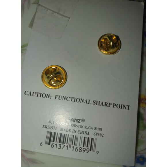 "Queen Bee" pin pairs Ganz New - Picture 2 of 2